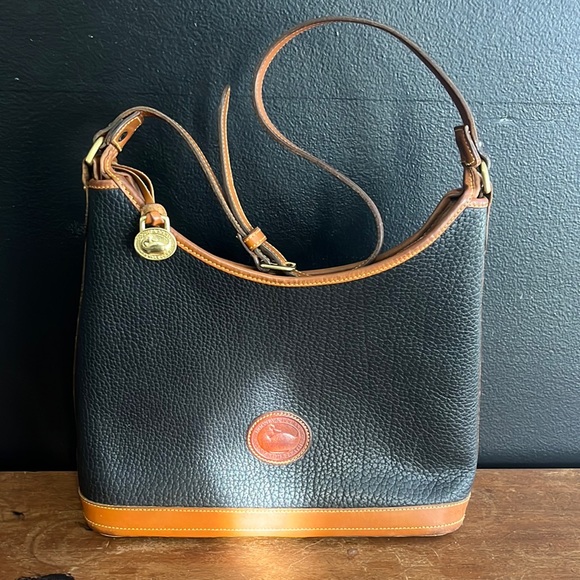 Dooney & Bourke Bags Vintage 8s Leather Dooney And Bourke Shoulder